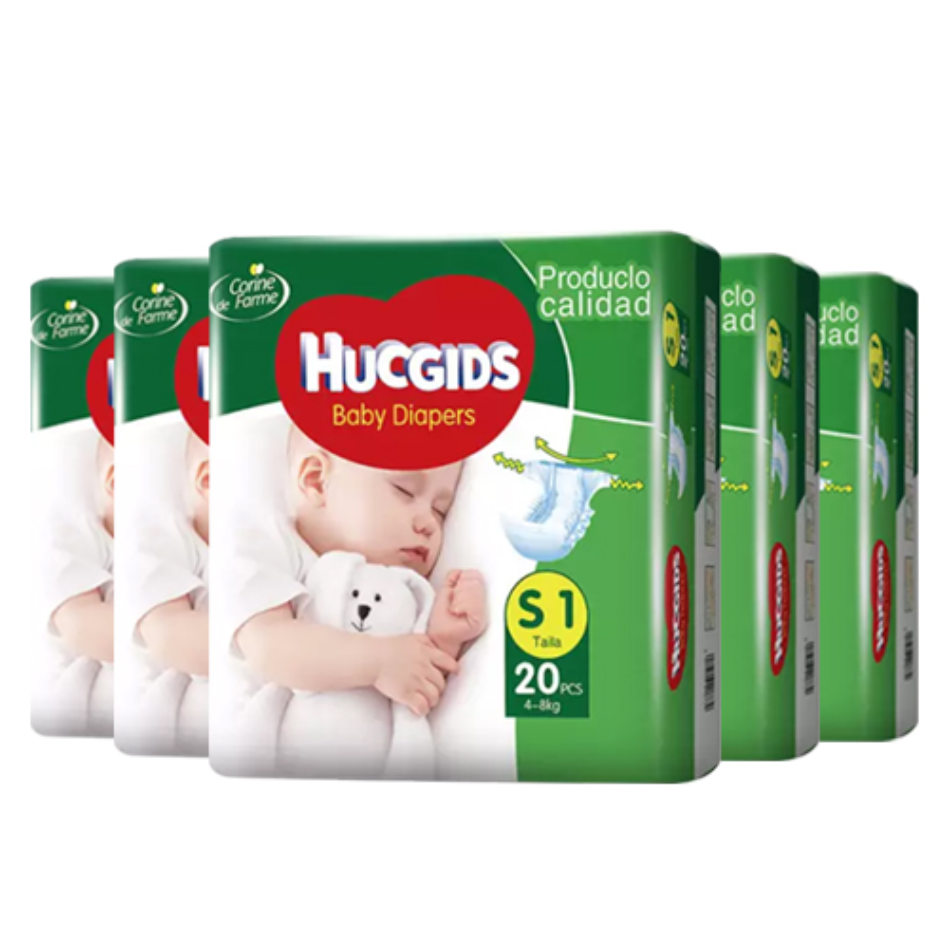 Soft Baby Diapers (Medium, 20 pcs)